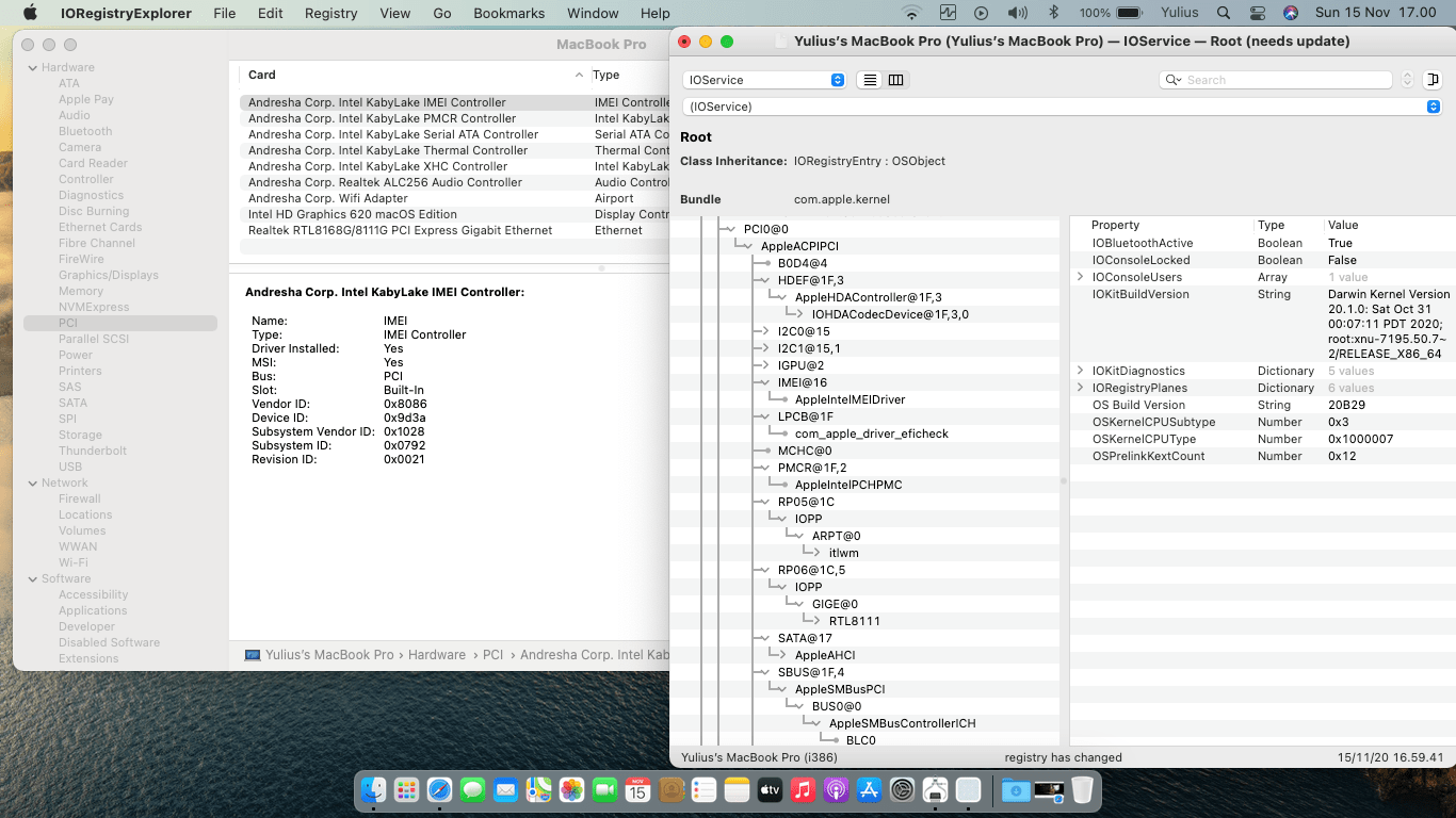Dell Vostro 14 3468 3rd [KabyLake   Intel HD 620]   OpenCore 10